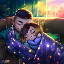 Good Morning Ayya Saparniyazova On Artstation At Https Www Artstation Com Artwork Odpqz Cute Love Wallpapers Cartoons Love Cute Love Cartoons