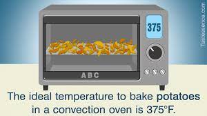 Note Down The Oven Temperature For Perfectly Baked Potatoes Tastessence