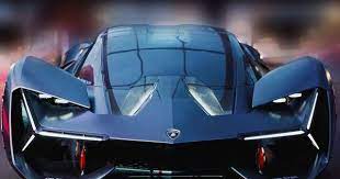 Year 3000 Future From Lambo Nice Via Lamborghini Terzo Millennio The Super Sports Car Of The Futu Futuristic Cars Lamborghini Cars Sports Cars Luxury