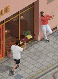 Gerade Erst Hat Max Guther Seinen Bachelor Gemacht Aber Alle Wollen Schon Sei Digital Illustration Architecture Concept Diagram Landscape Architecture Drawing