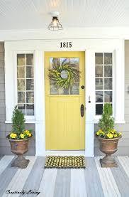 Front Door Colors For Beige House What Color To Paint Front Door Of Beige House Best Of Best Front Door Front Porch Makeover Yellow Front Doors Porch Makeover