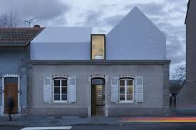 Surelevation Boris Gandy Architecte A Nancy Maison D Architecture Modele Architecture Extension Maison