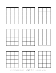 Tifem Ukulele Blank Chord Blocks Tifem Ukulele Chords Chart Ukulele Music Ukulele Lesson