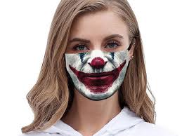 Joker Washable Face Masks: 2-Pack