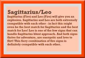 Monica And Leo Aaron Are Explosive Match Leo And Sagittarius Sagittarius Compatibility Sagittarius Relationship