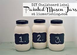Michelle from our crafty mom back today with an adorable magnetic mason jar chalkboard craft that's made from a dollar store fall sign. Diy Chalkboard Label Mason Jars Liz Marie Blog