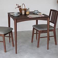 ダイニングテーブル おしゃれ 幅750 天然木 食卓テーブル コンパクト ウォールナット 作業台 ミッドセンチュリー レトロ 新生活 ブラウン家具 sjk100287 インテリア家具通販のファニシック 通販 yahoo ショッピング 食卓テーブル インテリア 家具 テーブル