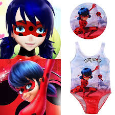 The features you get are as follows: Hot Miraculous Ladybug Girls Swimming Costume Bikini Set Bathing Swimsuit Swimwear Walmart Canada