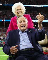 Barbara Bush were pregame stars ...
