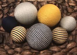 Pin By Crystal Baker On Craft Ideas Yarn Ball Bowl Fillers Fabric Balls