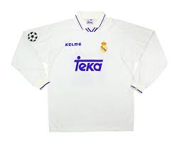 Real madrid all new kits with logo is here only for dls 20.download real madrid kits for dls 20 & game on. Real Madrid 1995 96 Champions League Home Kit