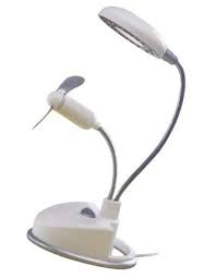 Usb Desk Lamp And Fan With 12 Leds Cursonline Watches For All