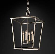 19th C English Openwork Pendant 12 Restoration Hardware Lighting Lantern Chandelier Chandelier