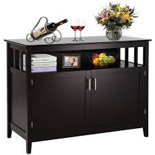After you've found the perfect dining room table and chairs, it's time to focus on the accompanying furniture. Wood Kitchen Storage Cabinet Buffet Server Dining Table Sideboard Tv Stand Walmart Canada