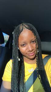 Pin By Hassan D A Habiba On Braids Weave Hairstyles Braided Lemonade Braids Hairstyles Box Braids Hairstyles For Black Women