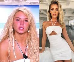 Like and share our website to support us. Love Island Season 5 Episode 13 Lucie S White Halter Dress Shop Your Tv