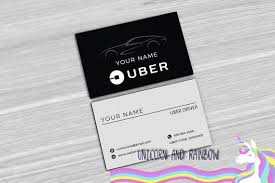 Shop uber business card created by shareridecards. Uber Driver Business Card Uber Rider Business Card 3 5x2in Etsy