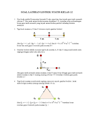 Soal listrik statis kelas 12. Soal Latihan Listrik Statis Kelas 12