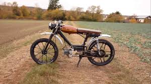Drab To Fab Watch A Moped Build Itself Into A Cafe Racer