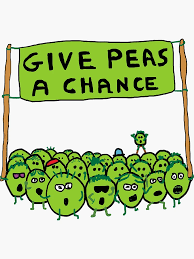 Image result for give peas a chance m25