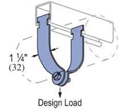 Unistrut P1425 Thru P1431 Conduit Emt Clamp 1 5 8 Series