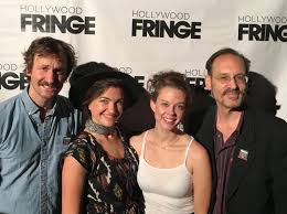 Nights At The Algonquin Round Table Cast Nicholas Daly Clark Erin Jo Harris And Roz Stanley With Writer Producer Steven Vla Hollywood Algonquin New Comedies
