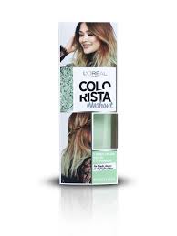 I had this in blue and the colour showed up nicely and lasted several washes before it came out. L Oreal Colorista Washout Minthair Ladymakeup Com Shop