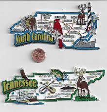 Use these sdsu aztecs color codes if you need their colors for any of your digital or print projects. South Carolina And North Carolina Jumbo State Map Magnets 7 Color New North Carolina United States Collectibles Souvenirs Travel Memorabilia