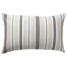 smalstakra cushion cover beige blue striped ikea in 2020 cushion cover cushions quilt cover