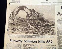 Catastrophic failure refers to the sudden and complete destruction of an object or structure, from massive bridges and cranes, all. Tenerife Airport Disaster Worst Ever Rarenewspapers Com