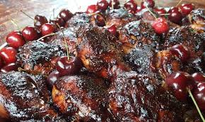 …this glorious, magnificent, spicy, sweet, thick bbq sauce that literally you cannot get enough of! Easy Bbq Chicken Recipe With Homemade Cherry Bbq Sauce Azure Standard