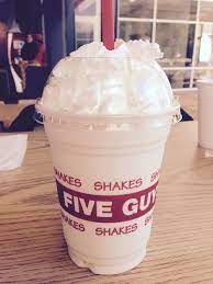Five Guys Burgers Fries Milkshakes Opens In Foster City Five Guys Milkshake Five Guy Burgers