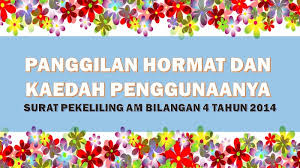 Maybe you would like to learn more about one of these? Panggilan Hormat Dan Kaedah Penggunaanya Untuk Majlis Rasmi Layanlah Berita Terkini Tips Berguna Maklumat