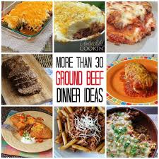 Ground Beef Dinner Ideas More Than 30 Recipes Amanda S Cookin Dinner With Ground Beef Beef Dinner Food Recipes
