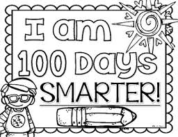 Coloring is also a great way to keep the kids busy and engaged, and provide some quiet time for everyone. 100 Days Of School Coloring Pages