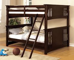 Maybe you would like to learn more about one of these? Cm Bk603exp Miami I Espresso Finish Full Over Full Bunk Bed With Front Access Angled Ladder