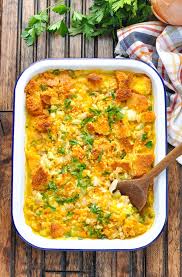 Cornbread isn't just an accompaniment to chili anymore. Cowboy Casserole With Cornbread And Chicken The Seasoned Mom