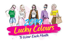 Lucky Colors To Wear During Each Month Based On The Paht