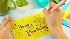 Add 'flames' made from glitter paper ($2, michaels ) to finish off this fun birthday card. How To Make A Simple Handmade Birthday Card 15 Steps