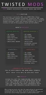 We encourage an open, free and collaborative environment for cheating in games. Twisted Mods Mods 4 Cods 100 Free Page 2 Se7ensins Gaming Community