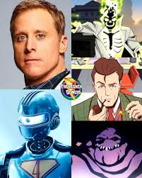 Alan Tudyk now plays 4 characters in James Gunn's New DC Universe Dr.  Phosphorus, Will Magnus, & Clayface in Creature Commandos And will voice  Robot No. 4 in SUPERMAN