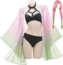 Amazon.com: Lmetsky Kanroji Mitsuri Swimsuit Mitsuri Cosplay Bathing Suit  Swimwear Bikini Summer Costume Halloween (S, Mitsuri W) : Clothing, Shoes &  Jewelry
