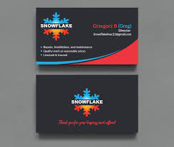 Premium cards printed on a variety of high quality paper types. Professional Colorful Hvac Business Card Design For A Company By Preety Signature Design 21445824