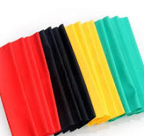 5w UV Laser Prints Black Words On Yellow Heat Shrink Tubing ...