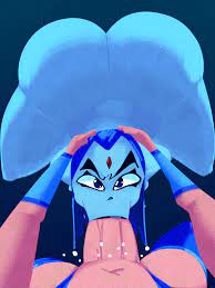 1futa 1girls :>= animated animated gif ass balls deep big ass big  penis blowjob dc dc comics deepthroat duo erection facefuck fellatio female  female focus functionally nude futa on