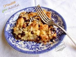 Crumble Poire Chocolat Noix De Coco Crumble Poire Chocolat Recettes De Cuisine Crumble Poires
