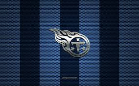 Tennessee titans logo digital file (svg cutting file + pdf+png+dxf). Download Wallpapers Tennessee Titans Logo American Football Club Metal Emblem Blue Black Metal Mesh Background Tennessee Titans Nfl Nashville Tennessee Usa American Football For Desktop Free Pictures For Desktop Free