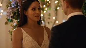 Walking the bride down the aisle. Meghan Markle Suits Finale Wedding