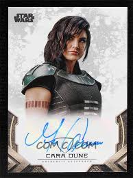 Carano also added fuel to the fire by announcing that she moved to the parler social media app, which was started by created by jon favreau, the mandalorian stars pedro pascal, gina carano, carl weathers and giancarlo esposito. 2020 Topps Star Wars The Mandalorian Season 1 Autographs A Gc Gina Carano As Cara Dune