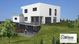 Gleichzeitig kann die in das gebäude eingebaute garage effektiv vom gelände getrennt werden, da die sicherheit und der komfort des wohnens erreicht wurden. Modernes Flachdachhaus Im Bauhaus Stil Mit Garage In 98597 Fambach Ot Hessles Massivhausbau Made In Thuringen